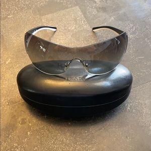 Prada shield sunglasses